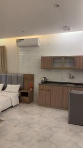 Køkken eller tekøkken på شقق يودج + 7 billeder