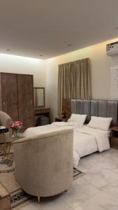 Et opholdsområde på شقق يودج