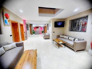 Posezení v ubytování Silia