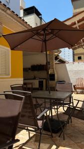 En balkon eller terrasse på SR Casa de férias Astúrias