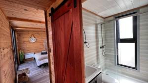 Koupelna v ubytování Puerta austral + 73 fotografií