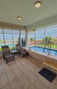 Swimmingpoolen hos eller tæt på Namaste casas de mar