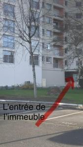 Bygningen som lejligheden ligger i