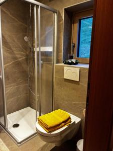 Et badeværelse på Landhaus Geisler