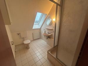 Et badeværelse på 3-Zimmerwohnung in Garbsen