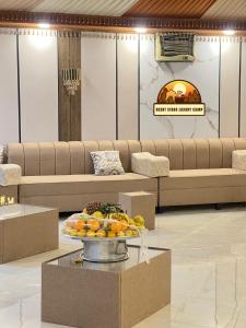 Et opholdsområde på DESRT STARS lUXURY CAMP