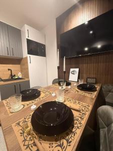 Køkken eller tekøkken på Gohemi Apartments