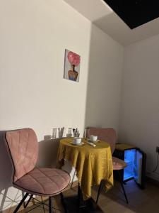 Et opholdsområde på Moonlight Apartment