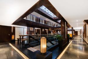 Restaurace v ubytování Guilaiqi Boutique Hotel (Chengdu Chunxi Road Xinnanmen Subway Station Branch)