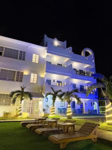 Budova, kde se bed and breakfast nachází