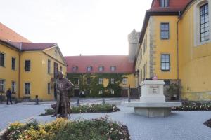 Bygningen som lejligheden ligger i