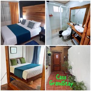 Postel nebo postele na pokoji v ubytování Casa Descanso y Madera