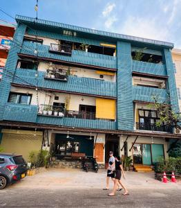 Bygningen som lejligheden ligger i