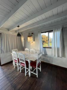 Posezení v ubytování Cabaña en Punta Rubia beach, Rocha