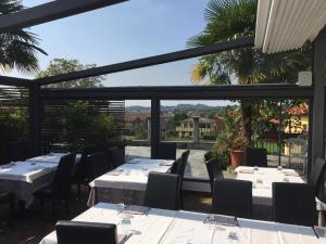 A balcony or terrace at Villa Oldrado