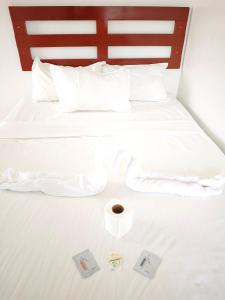 Postel nebo postele na pokoji v ubytování Moalboal Seaside Resort