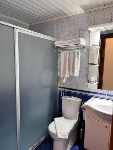 Et badeværelse på Hotel Royal Hill