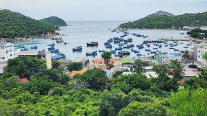 Naturlandskabet i nærheden af den private indkvartering