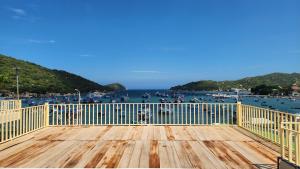 Naturlandskabet i nærheden af den private indkvartering