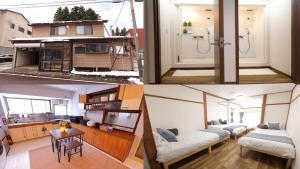 En eller flere senge i et værelse på Myoko Home