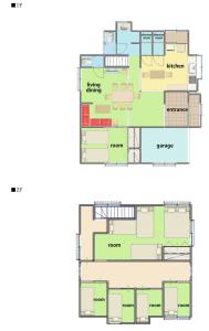 Plantegning af Myoko Home