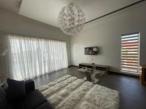 Posezení v ubytování Kim's Apartment