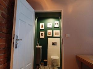 Phòng tắm tại Italiano Vero Apartamenty