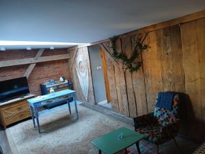 Khu vực ghế ngồi tại Italiano Vero Apartamenty