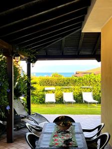 Naturlandskabet i nærheden af villaen