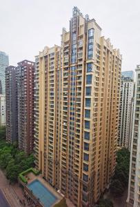 Bygningen som lejlighedshotellet ligger i