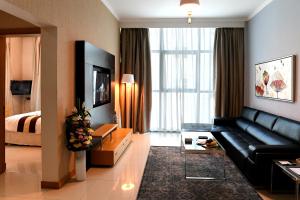 Posezení v ubytování Al Olaya Suites Hotel