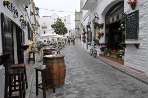 Restaurace v ubytování Hostal Tarifa -Recepcion abierta las 24h-