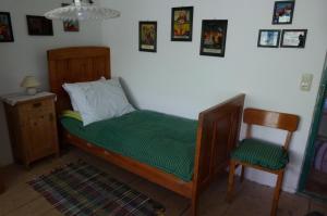 Posteľ alebo postele v izbe v ubytovaní Haus Freistabl