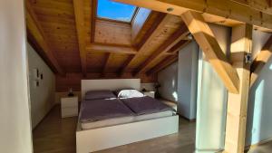 Postel nebo postele na pokoji v ubytování Apartment Hohenwerfen