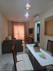 Khu vực ghế ngồi tại Beachfront Apartment