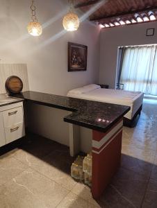 Køkken eller tekøkken på Divas do mar kitnet 7