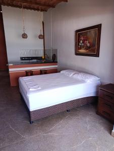 En eller flere senge i et værelse på Divas do mar kitnet 7