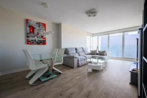 Et opholdsområde på Apartamento Cervantino