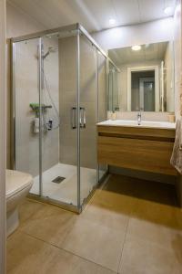 Et badeværelse på Apartamento Cervantino