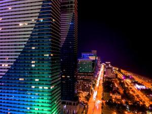 Udsigt til Batumi eller udsigt til byen taget fra hotellet