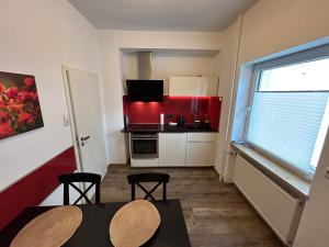 Nhà bếp/bếp nhỏ tại Top Apartment Rödermark 2SZ