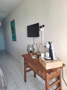 Et tv og/eller underholdning på Pause tropicale