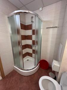 Et badeværelse på Alenik Private Apartment The Stream Resort Hotel + 13 billeder