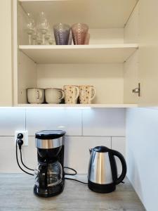 Kaffe- og tefaciliteter på Row House near LUT and LAB Campus - Sauna - 24 Self Check-in