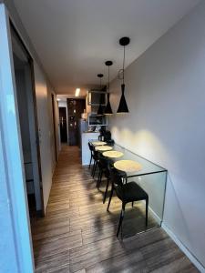 Køkken eller tekøkken på Gravatá WinterVille Flat 913