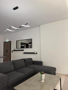 Et opholdsområde på Cleo Luxury Suites