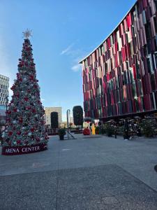 Bygningen som lejlighedshotellet ligger i