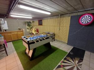 Billardbord på Villa Luna