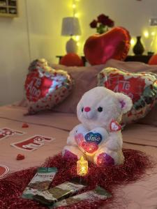 Postel nebo postele na pokoji v ubytování Cabaña El Mirador de las Montañas + 4 fotografie