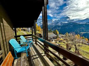 Naturlandskabet i nærheden af chaletet